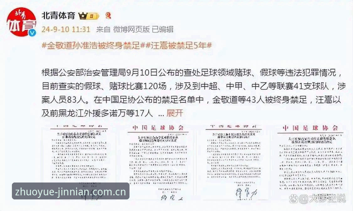 金年会游戏平台 中国足协第三批禁足名单完整解读与深度分析