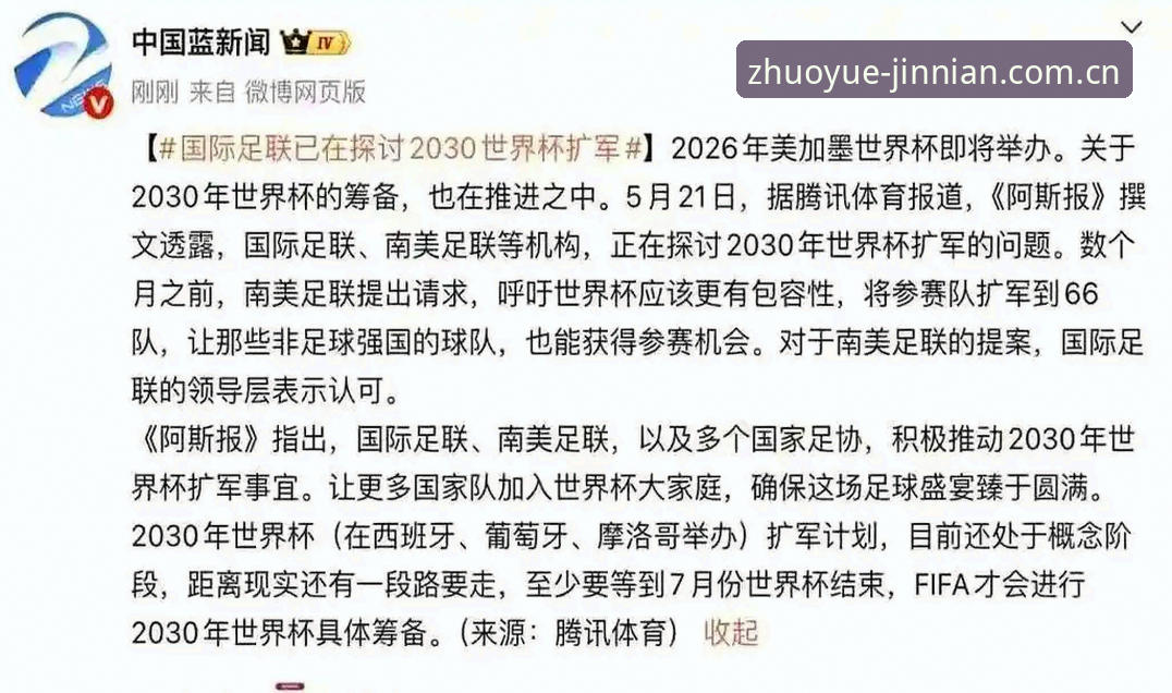 金年会注册安装教程 2030世界杯扩军66队深度评测:中国男足机会来了?金年会用户看球新体验